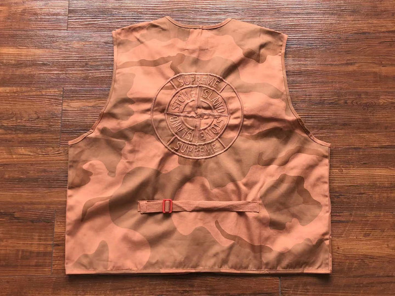 STONE ISLAND X SUPREME GILET