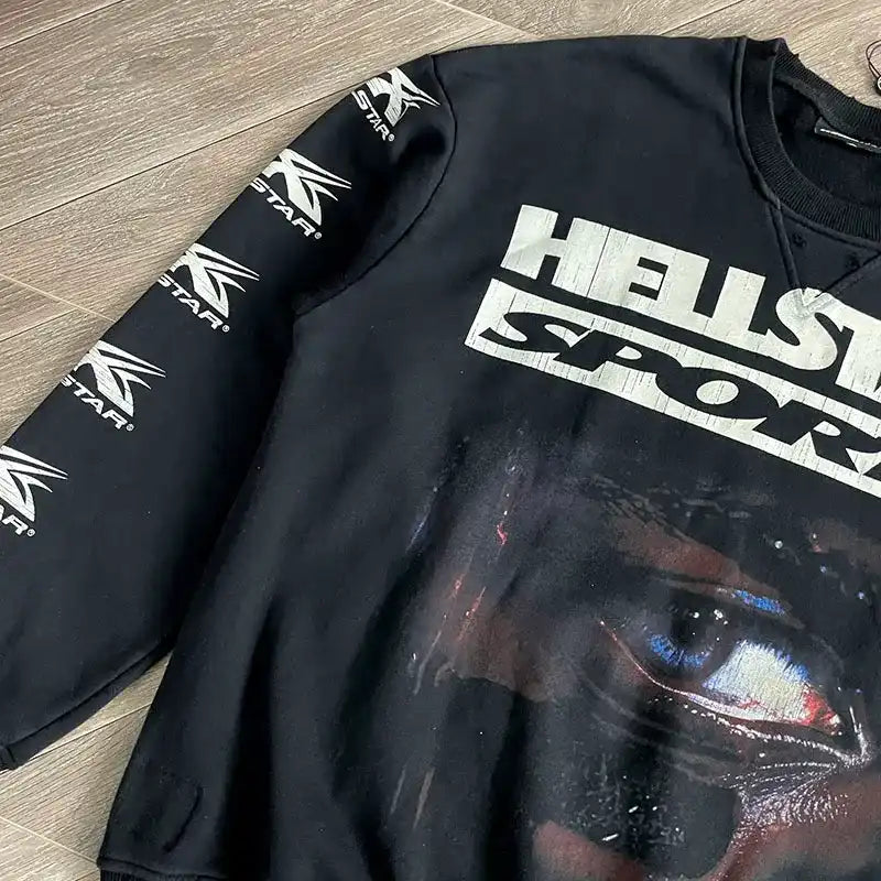 HELLSTAR CREWNECK HOODIE