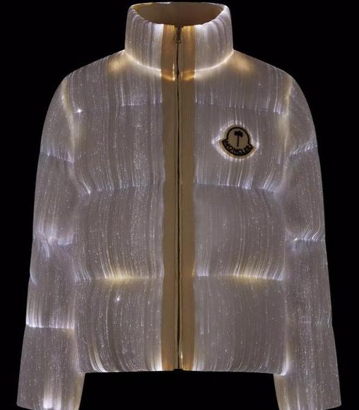 PALM ANGELS X MONCLER JACKET Bright White